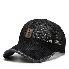 Sterling Summer Mesh™ Snapback Cap Black Vent Back