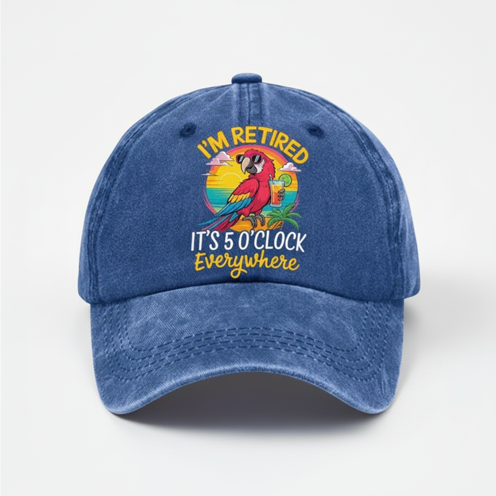 Sterling Washed Casual™ Baseball Cap Curved Brim Embroidery