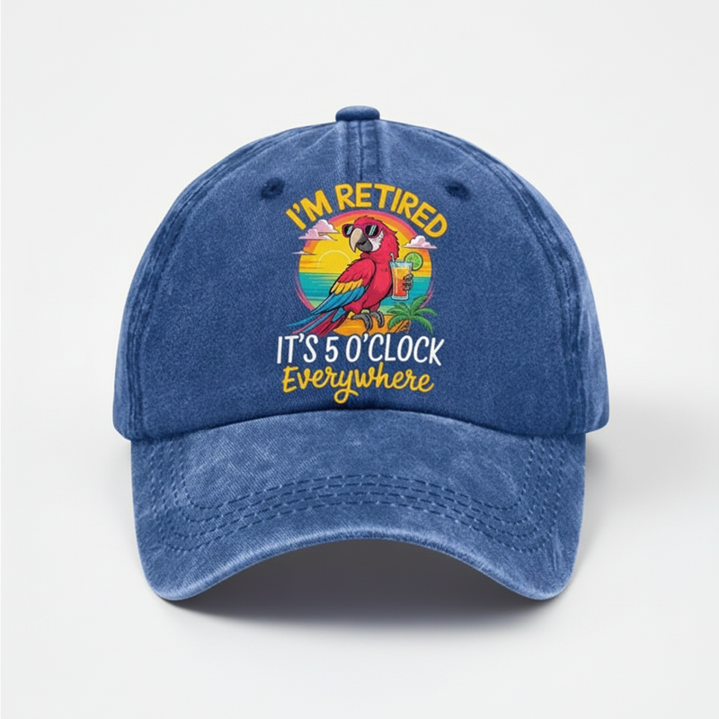 Sterling Washed Casual™ Baseball Cap Curved Brim Embroidery