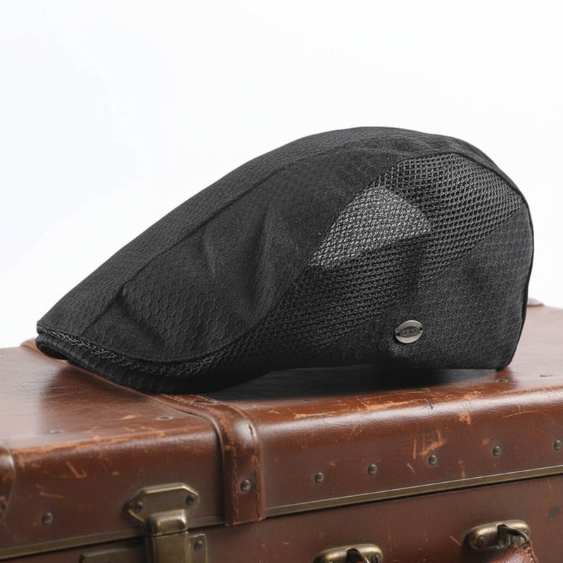 Sterling Acrylic Mesh Flat Cap™ Low Crown Mesh Side Button