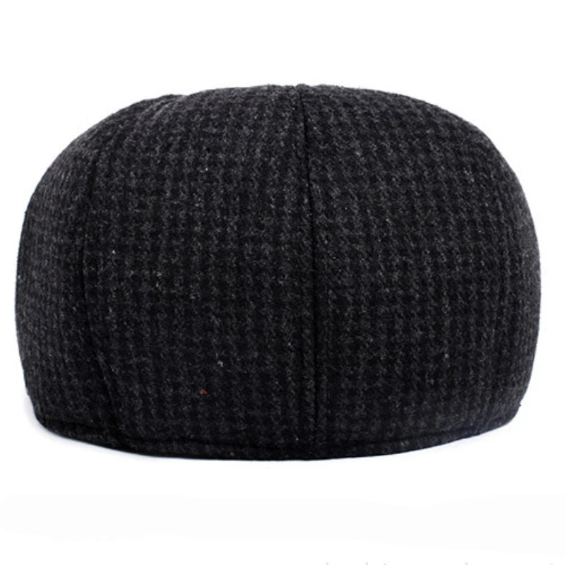 Sterling Classic Ear Flap Flat Cap™ Wool Blend Warm Coverage
