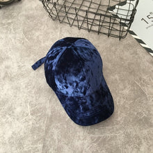 Sterling Velvet Baseball Cap™ for Women Curved Velvet Strap