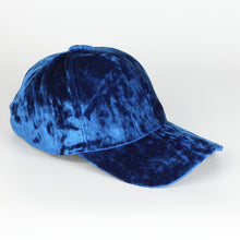 Sterling Velvet Baseball Cap™ for Women Curved Velvet Strap
