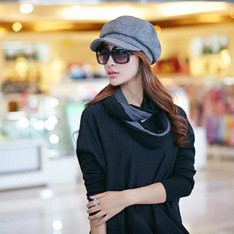Sterling Kasey Vintage and Elegant Bouffant Beanie™ Soft Knit Cap