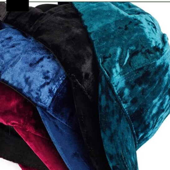 Sterling Velvet Baseball Cap™ for Women Curved Velvet Strap