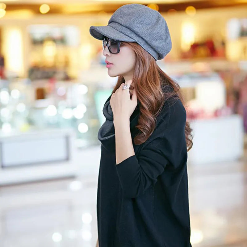 Sterling Kasey Vintage and Elegant Bouffant Beanie™ Soft Knit Cap