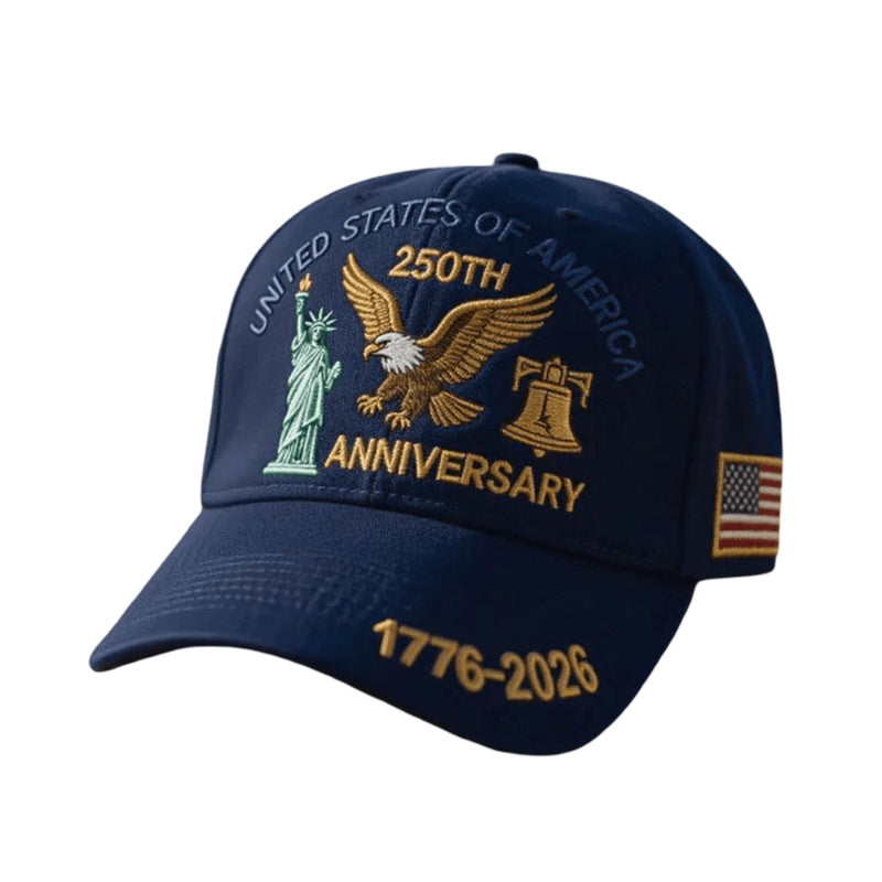 Sterling Veterans™ Baseball Cap Curved Brim Patriotic Patch