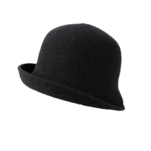 Sterling™ Hindenburg Wool Bucket Bowler Hat Bow Accent