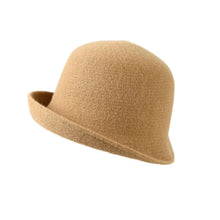 Sterling™ Hindenburg Wool Bucket Bowler Hat Bow Accent