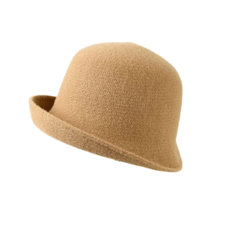 Sterling™ Hindenburg Wool Bucket Bowler Hat Bow Accent