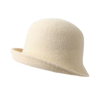Sterling™ Hindenburg Wool Bucket Bowler Hat Bow Accent