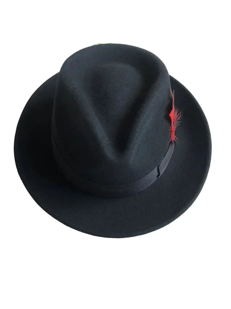 Sterling Howard Feathers™ Fedora Wool Pheasant Accent