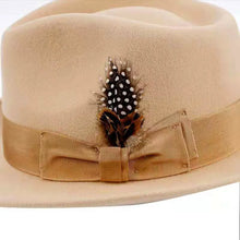 Sterling Howard Feathers™ Fedora Wool Pheasant Accent