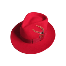 Sterling Howard Feathers™ Fedora Wool Pheasant Accent