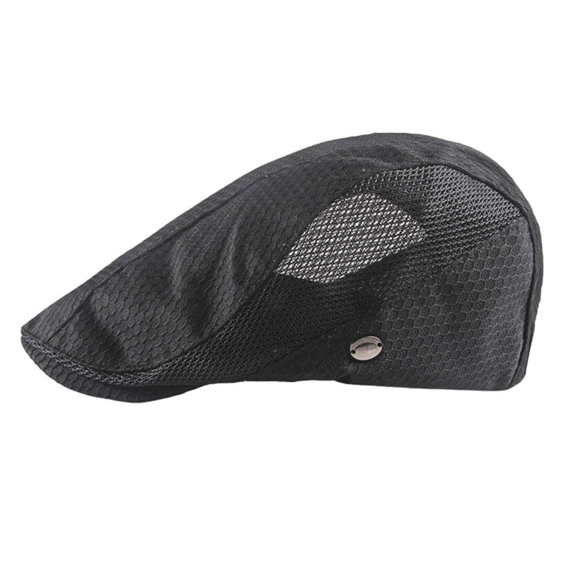 Sterling Acrylic Mesh Flat Cap™ Low Crown Mesh Side Button