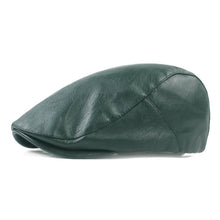 Sterling Leather Flat Cap™ Low Crown Leather Smooth Finish