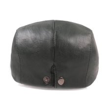 Sterling Leather Flat Cap™ Low Crown Leather Smooth Finish