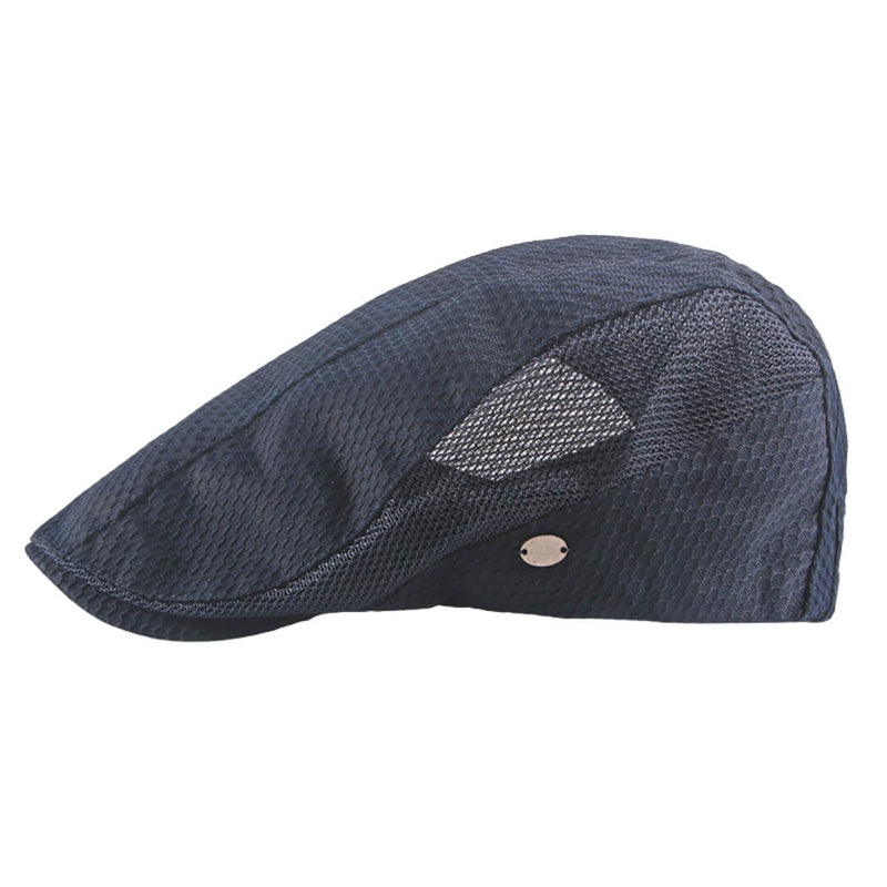 Sterling Acrylic Mesh Flat Cap™ Low Crown Mesh Side Button