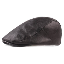 Sterling Leather Flat Cap™ Low Crown Leather Smooth Finish