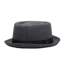 Sterling Kenhof™ Linen Porkpie Hat Structured Linen Band
