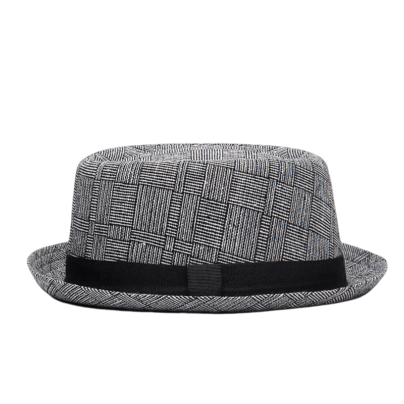 Sterling Kenhof™ Linen Porkpie Hat Structured Linen Band