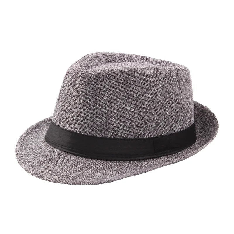 Sterling Kent Marbled Trilby Hat™ Fedora Cotton Acrylic Weave