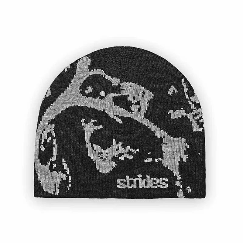 Sterling Korean Strides™ Splatter Winter Beanie Knit Cuff