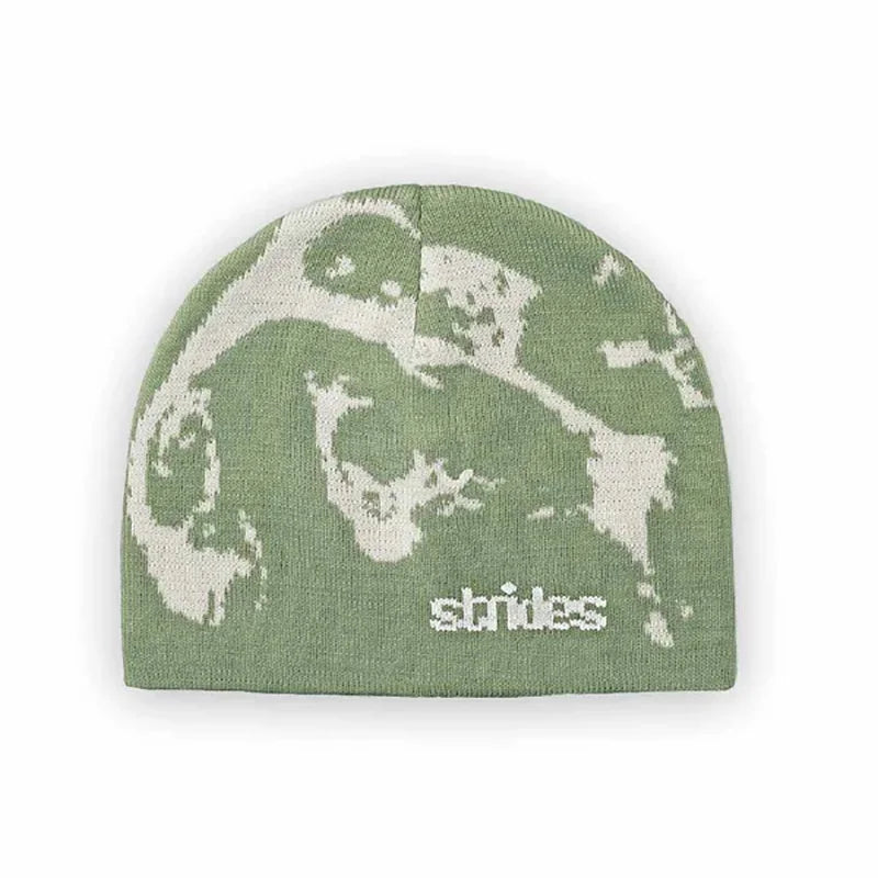 Sterling Korean Strides™ Splatter Winter Beanie Knit Cuff