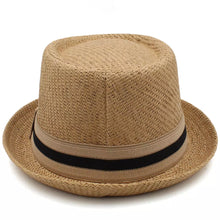 Sterling Lambert Porkpie Hat™ Felt Look Flat Crown Band