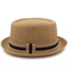 Sterling Lambert Porkpie Hat™ Felt Look Flat Crown Band