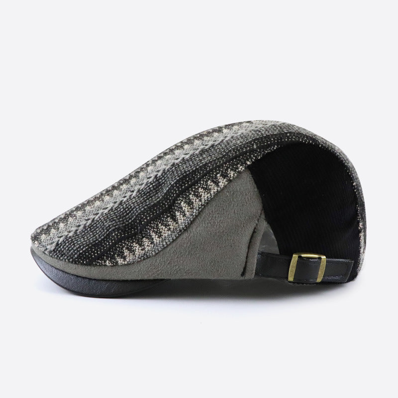 Sterling Benson Flat Cap™ Adjustable Textured Weave Curved Brim