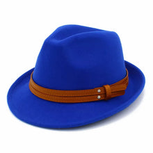 Sterling Manhattan Cotton™ Fedora Leather Belt Detail