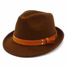 Sterling Manhattan Cotton™ Fedora Leather Belt Detail