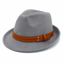 Sterling Manhattan Cotton™ Fedora Leather Belt Detail
