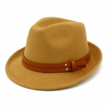 Sterling Manhattan Cotton™ Fedora Leather Belt Detail