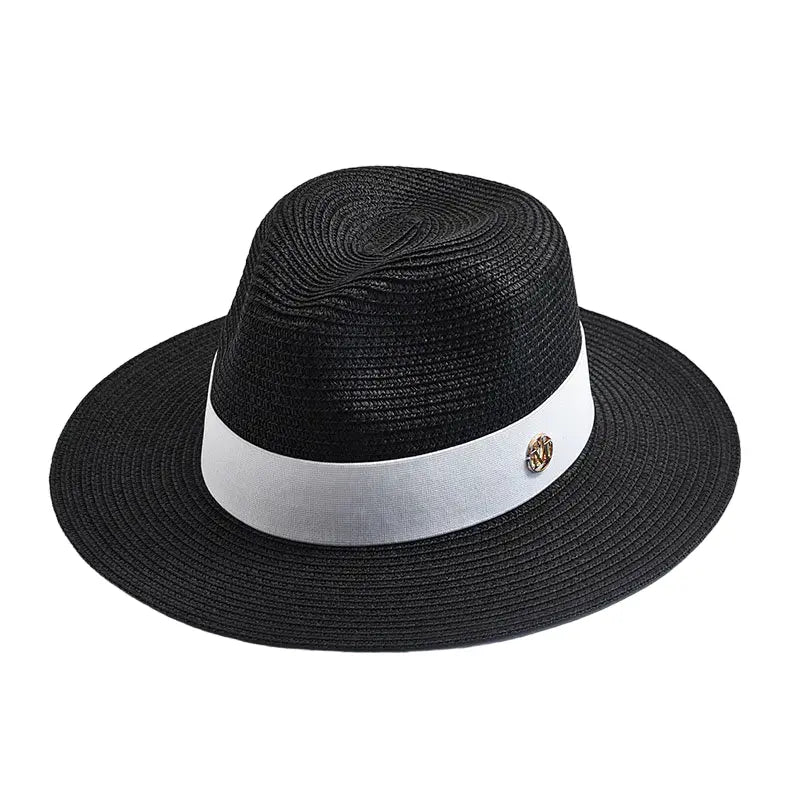 Sterling Maracaibo Summer Straw Fedora Hat™ Pinched Crown Band