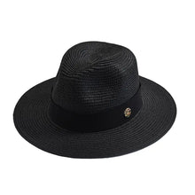 Sterling Maracaibo Summer Straw Fedora Hat™ Pinched Crown Band
