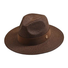Sterling Maracaibo Summer Straw Fedora Hat™ Pinched Crown Band