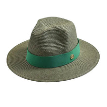Sterling Maracaibo Summer Straw Fedora Hat™ Pinched Crown Band