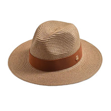 Sterling Maracaibo Summer Straw Fedora Hat™ Pinched Crown Band