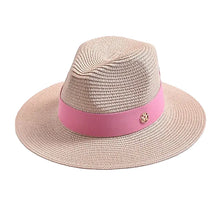 Sterling Maracaibo Summer Straw Fedora Hat™ Pinched Crown Band