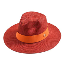 Sterling Maracaibo Summer Straw Fedora Hat™ Pinched Crown Band