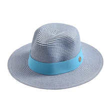 Sterling Maracaibo Summer Straw Fedora Hat™ Pinched Crown Band