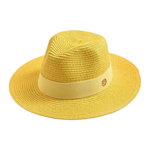 Sterling Maracaibo Summer Straw Fedora Hat™ Pinched Crown Band