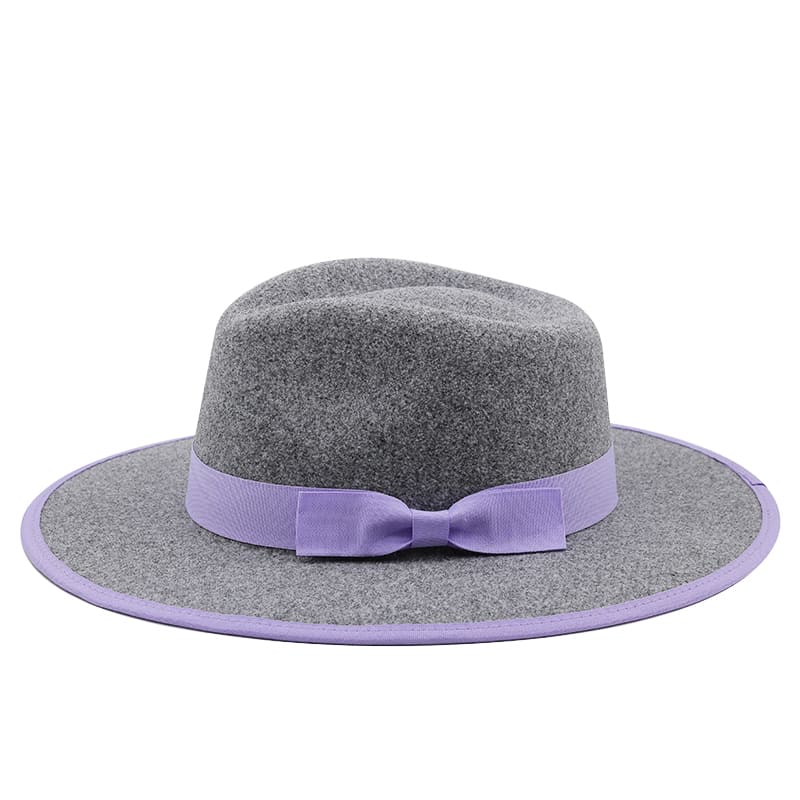 Sterling Marinello Ribbon™ Fedora Hat Wool Brim Ribbon Band