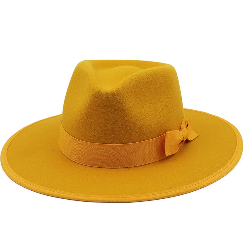 Sterling Marinello Ribbon™ Fedora Hat Wool Brim Ribbon Band