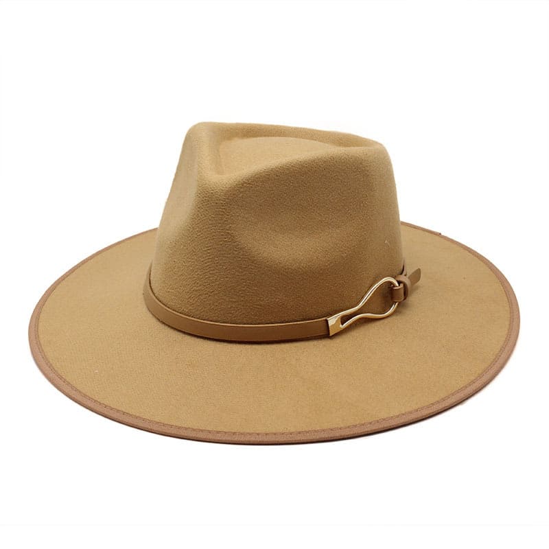 Sterling™ Marston Wool Fedora Hat Pinched Crown Adjustable Band