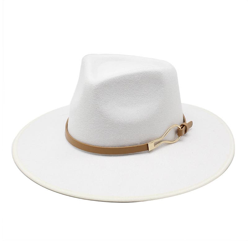 Sterling™ Marston Wool Fedora Hat Pinched Crown Adjustable Band