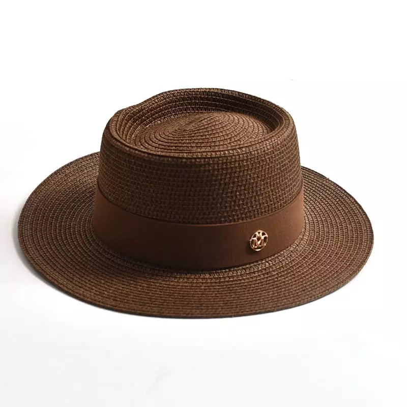 Sterling™ Masters Summer Straw Pork Pie Hat Short Brim