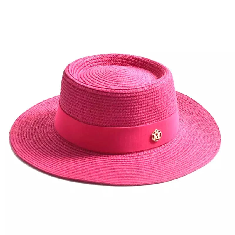 Sterling™ Masters Summer Straw Pork Pie Hat Short Brim